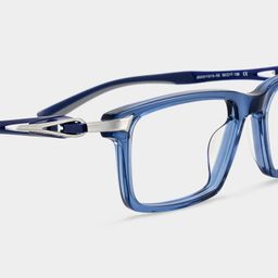Orion Blue Rectangle Glasses4