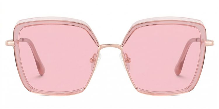 Cordaro Square Pink Glasses