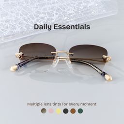 Seth Gold Rectangle Glasses0