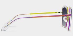 Cordaro Clear Square Sunglasses3