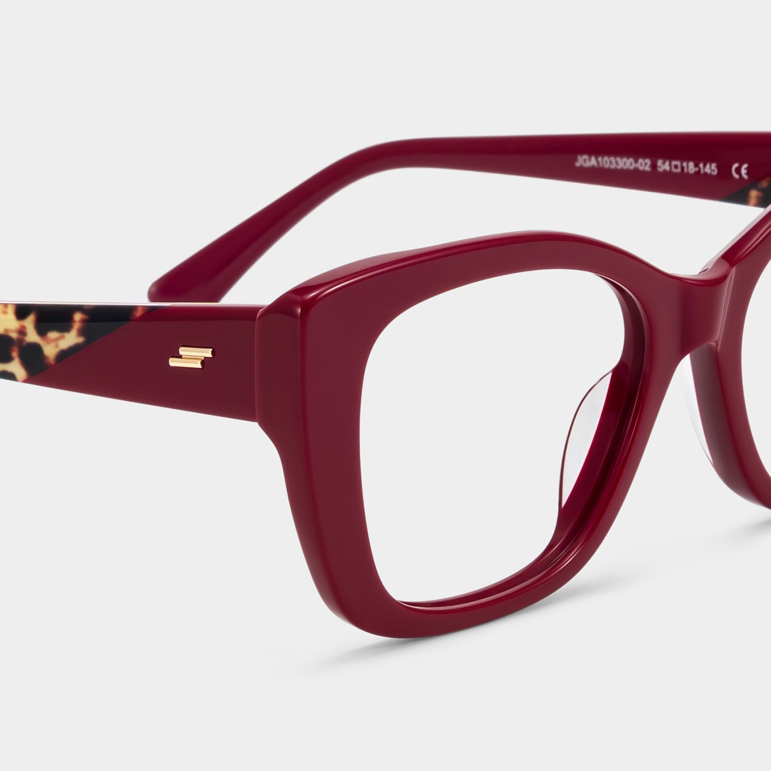 Lillian Red Cat-Eye Glasses | ZEELOOL5