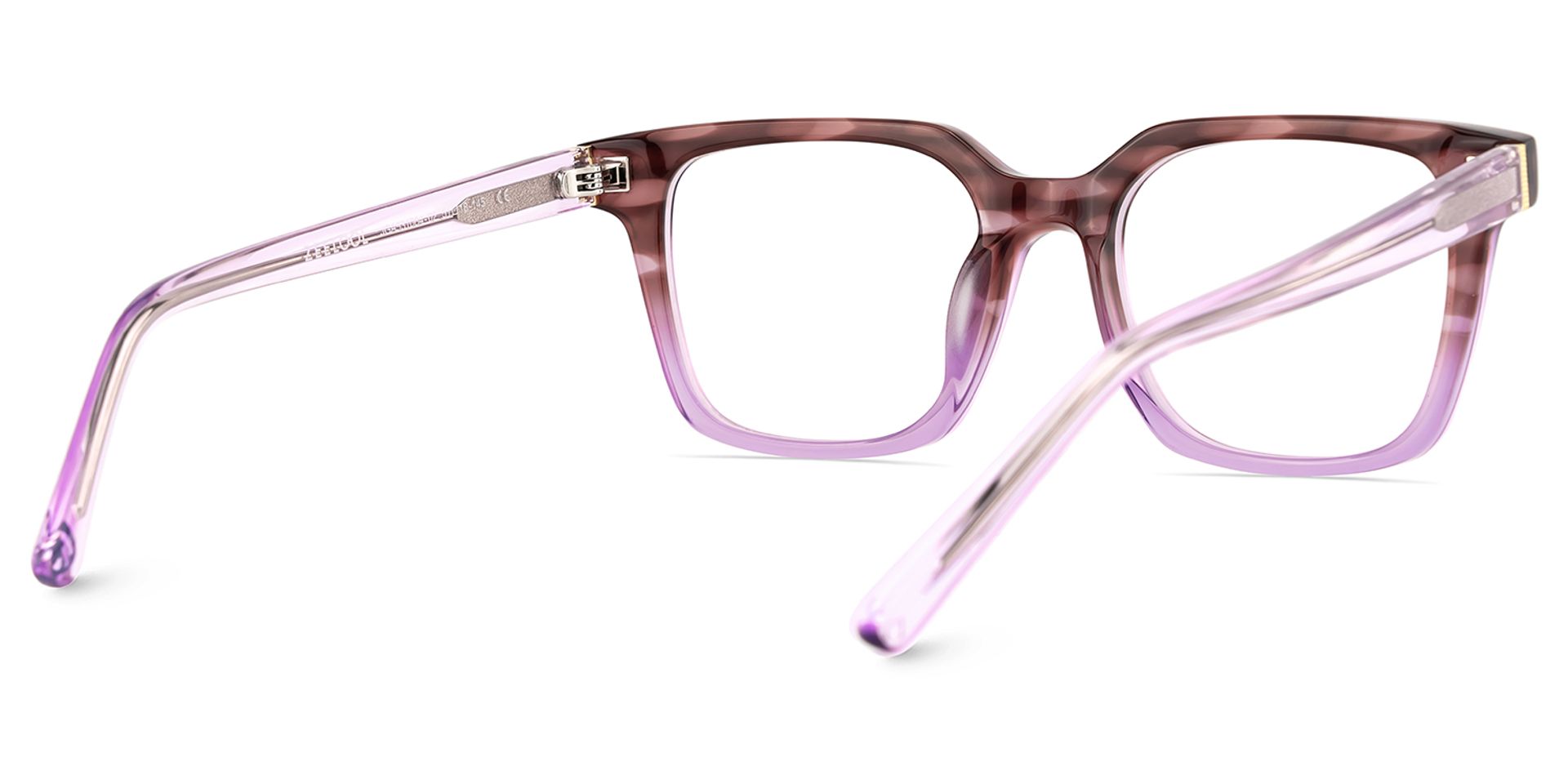 Pagel Purple Thin Frame Eyeglasses | Zeelool5