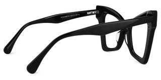 Shauna Cateye Black Glasses3