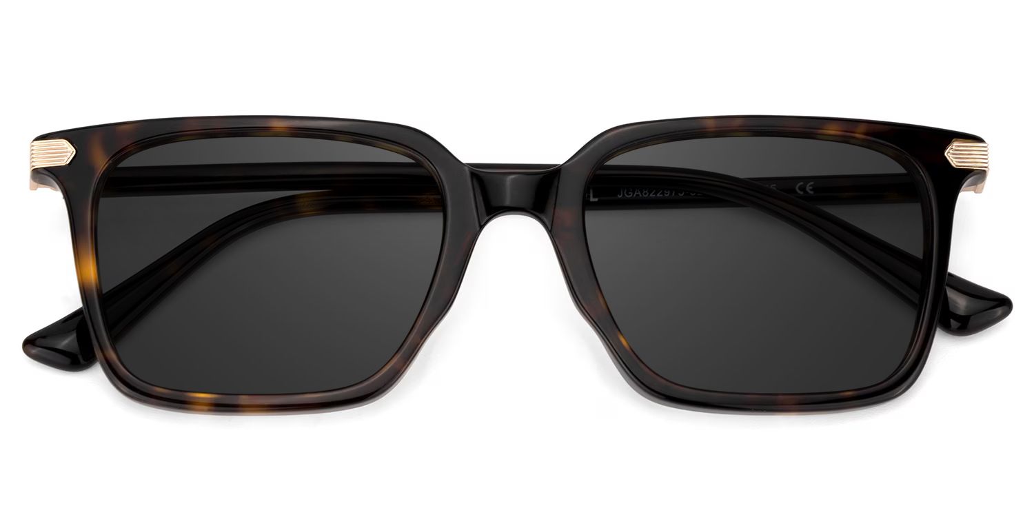 Goveo Tortoise Rectangle Sunglasses to Frame Your Face | ZEELOOL1