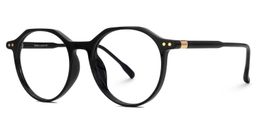 Tilly Round Black Glasses1