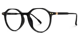 Tilly Round Black Glasses1