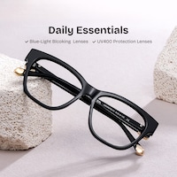 Julian Square Black Glasses0
