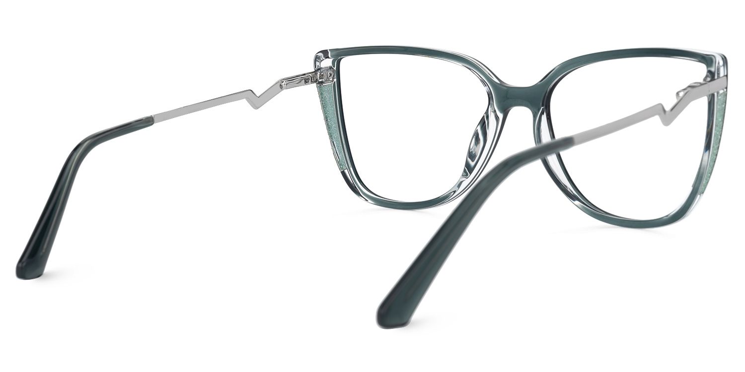 Spring hinges Celisa Eyeglasses, Celisa Green Glasses -Zeelool3