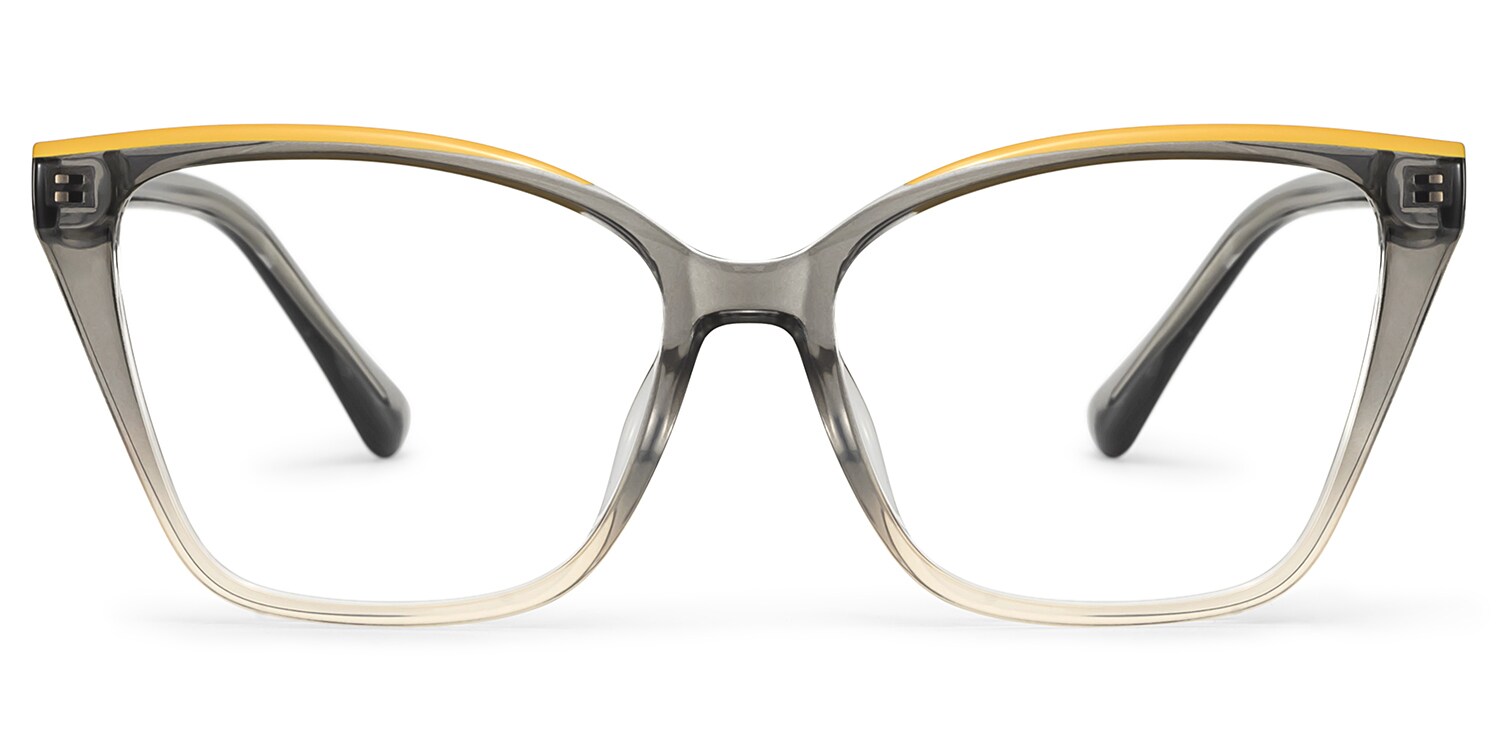 Sienna Grey Butterfly Prescription Glasses | Zeelool1