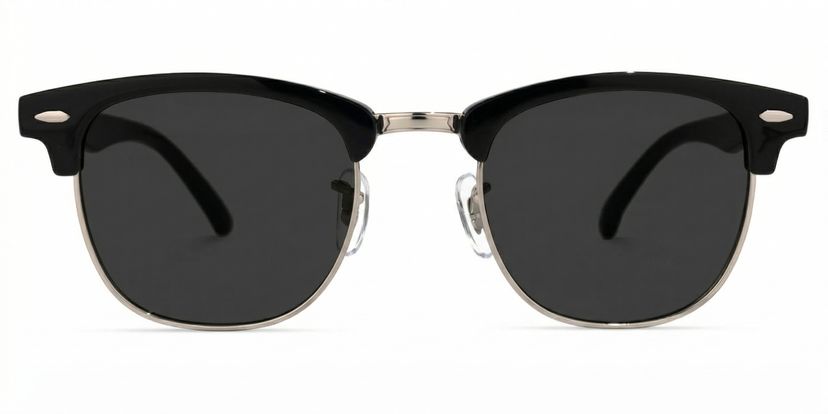 Hacker Browline Black Glasses