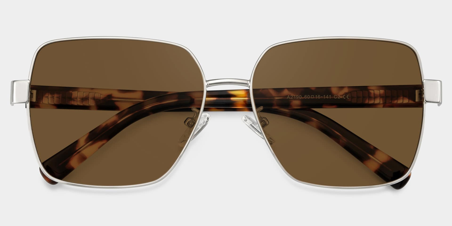 Sahara brown Frame Polarized Sunglasses with square Style Online | ZEELOOL2