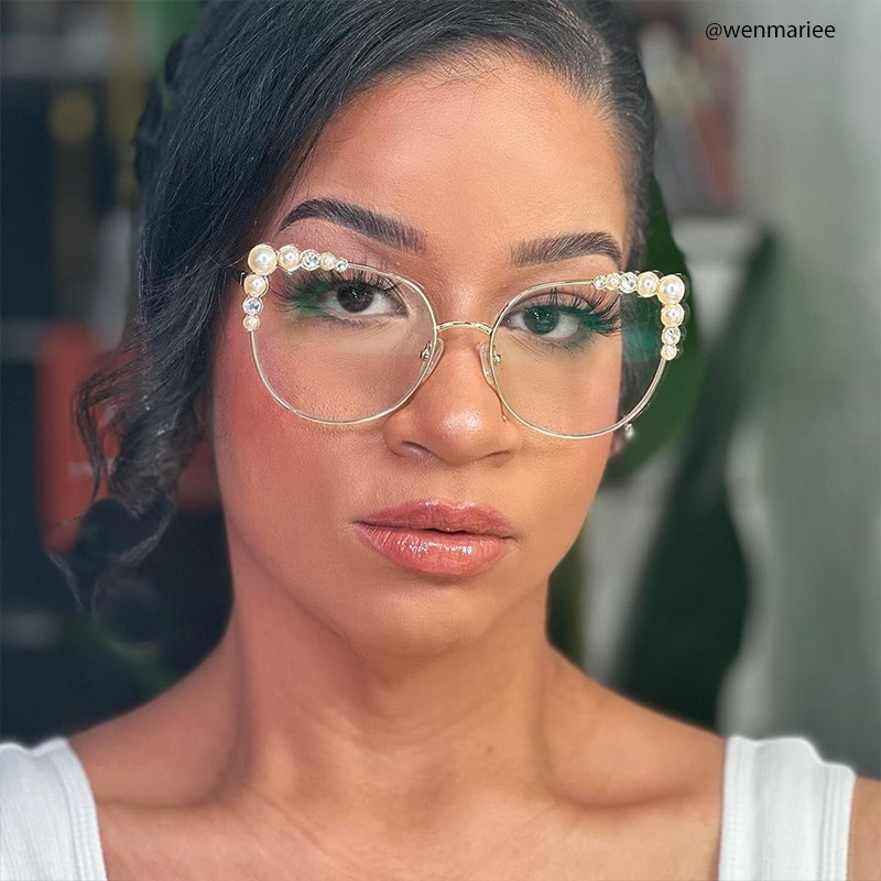 Designer Wallice Glasses in Metal Full-Frame6