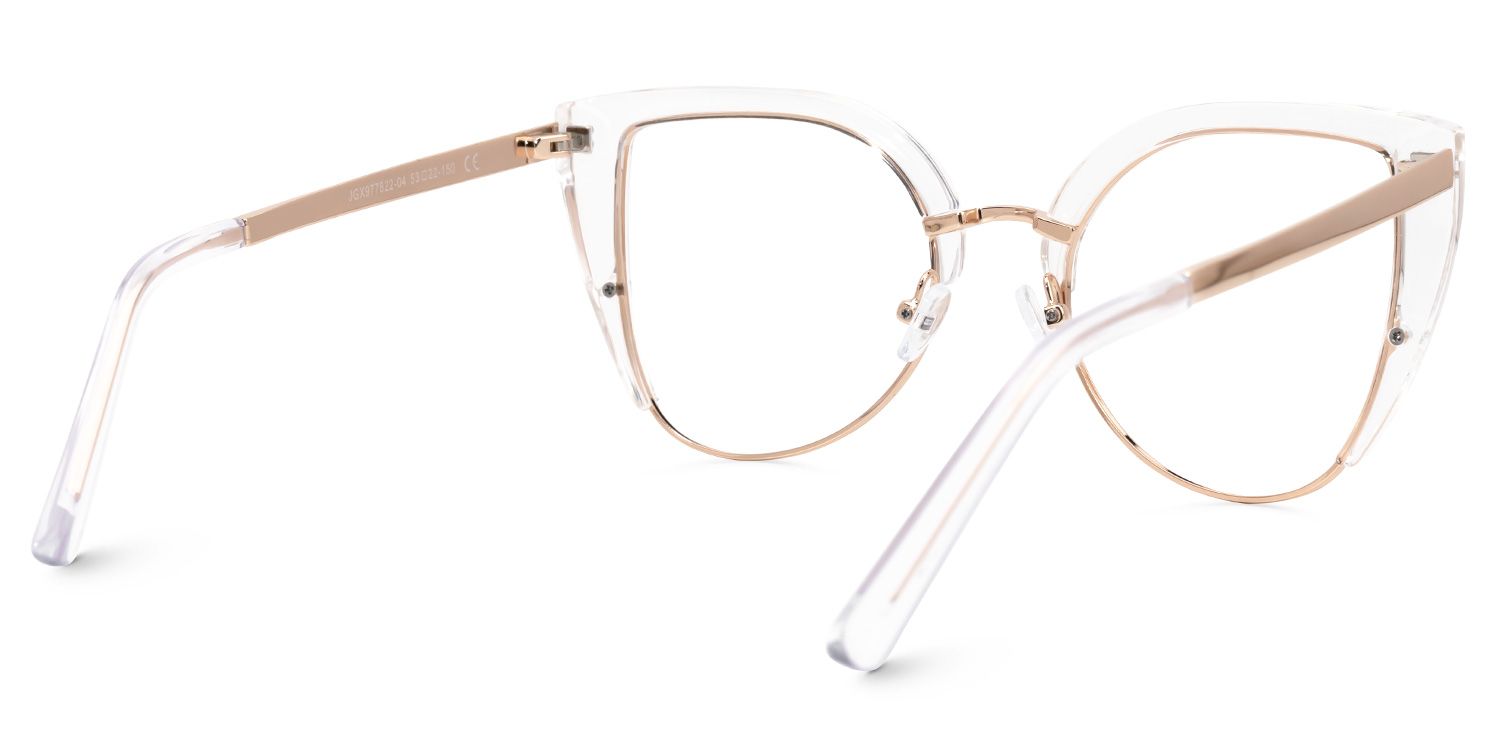 Brewer Cat-eye Crystal Eyeglasses and Glasses Frames3