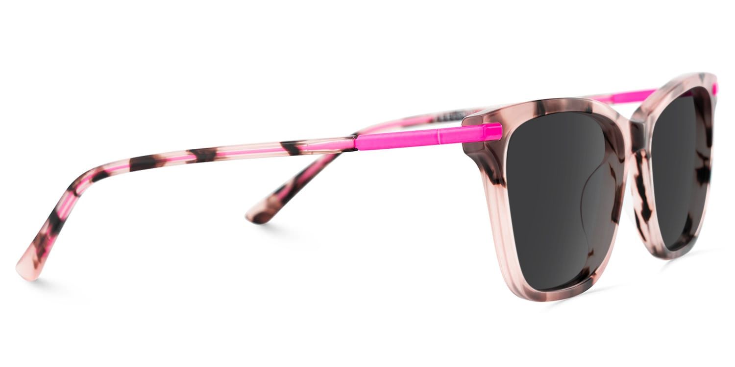 Eliot Rectangle Style Tortoise Frame Sunglasses | ZEELOOL