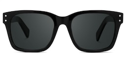 Fussell Square Black Glasses0