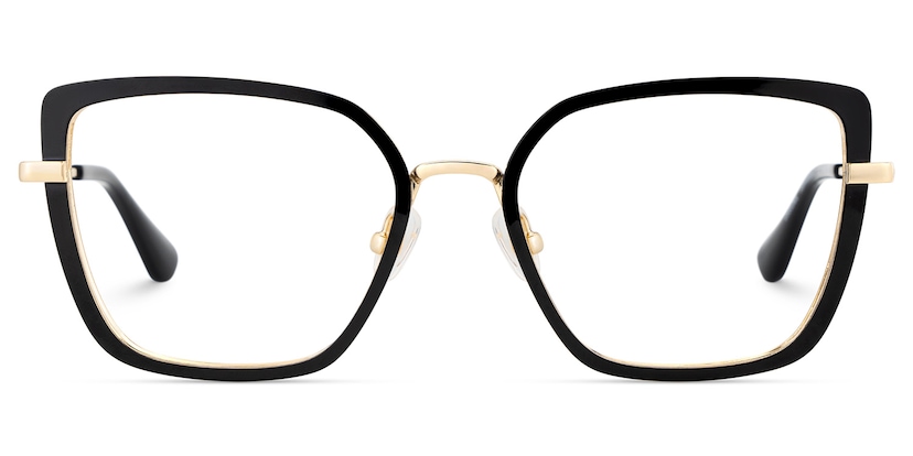 Max Square Black Glasses