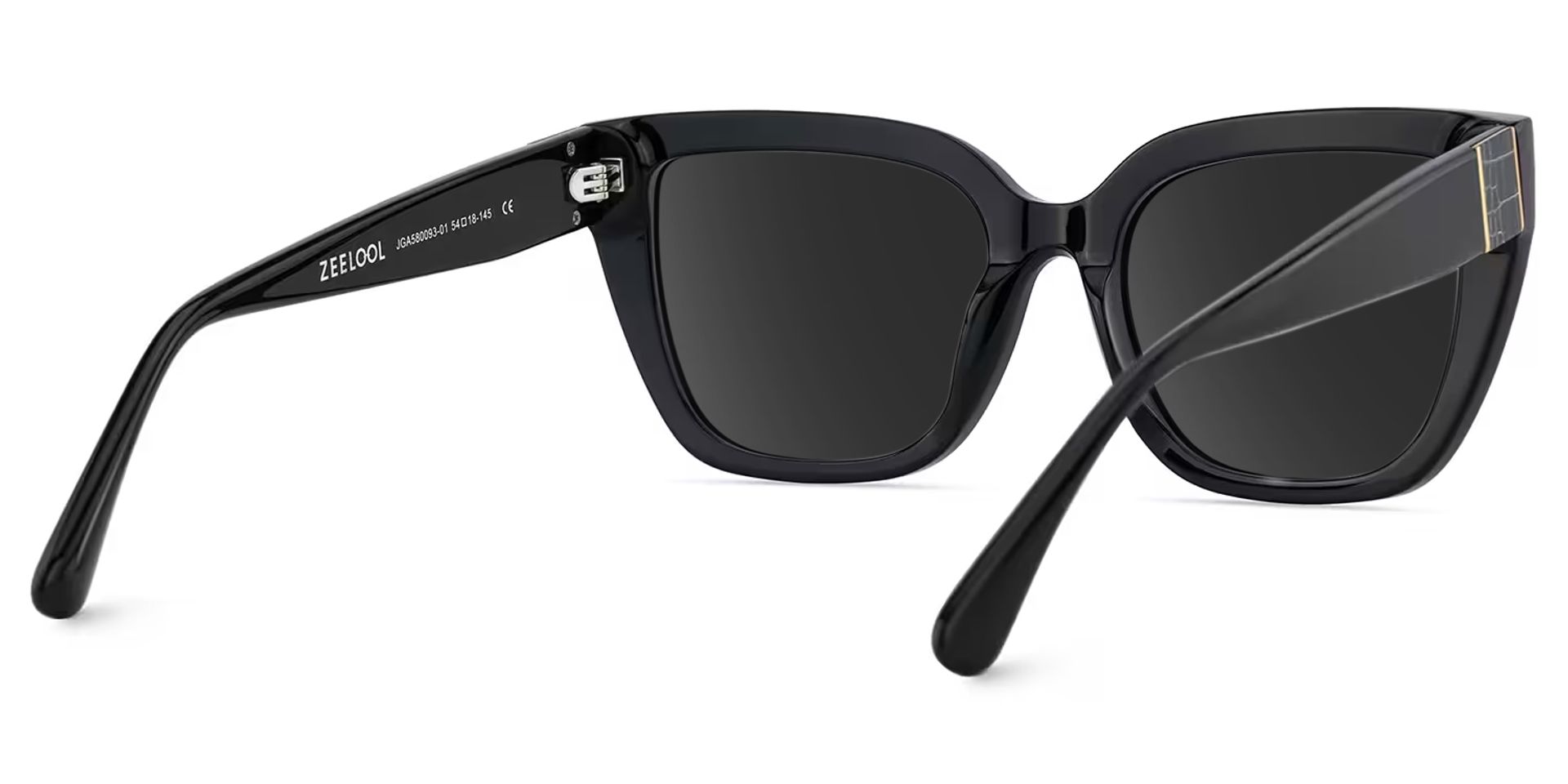 Square Frame Black Glasses on Sale4