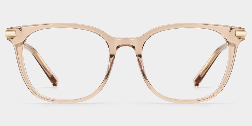 Vilmarie Square Beige Glasses