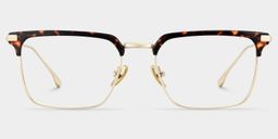 Addison Tortoise Browline Glasses1