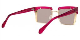 Kiana Square Rose-Pink Glasses3