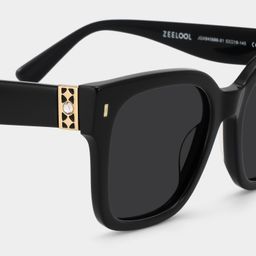 Scicluna Square Black Glasses4