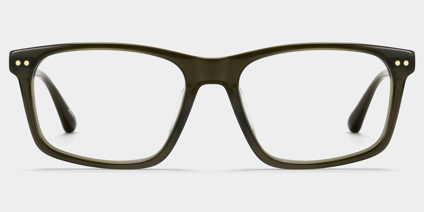 Cozy Rectangle Black Glasses
