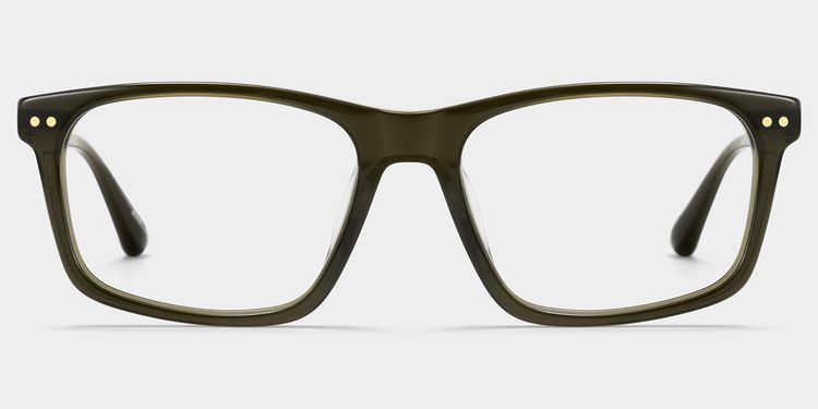 Cozy Rectangle Black Glasses