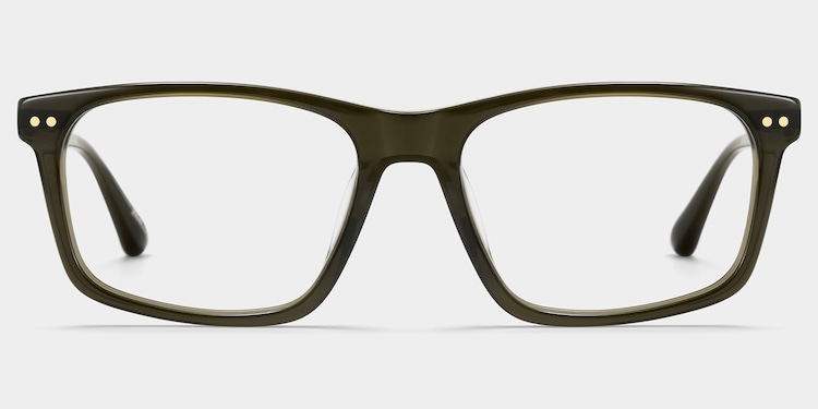 Cozy Rectangle Black Glasses