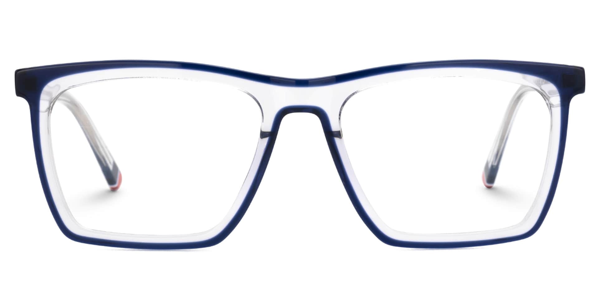 Marcia Rectangle Blue-Crystal Eyeglasses and Glasses Frames0