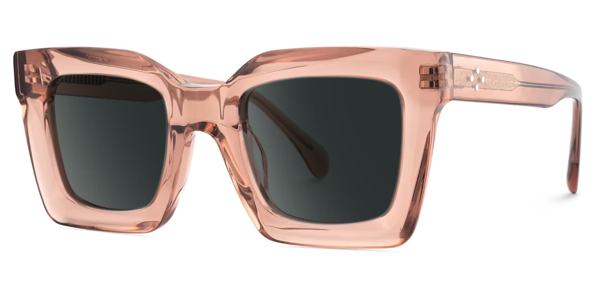 Lobo Square Champagne Sunglasses Frames2