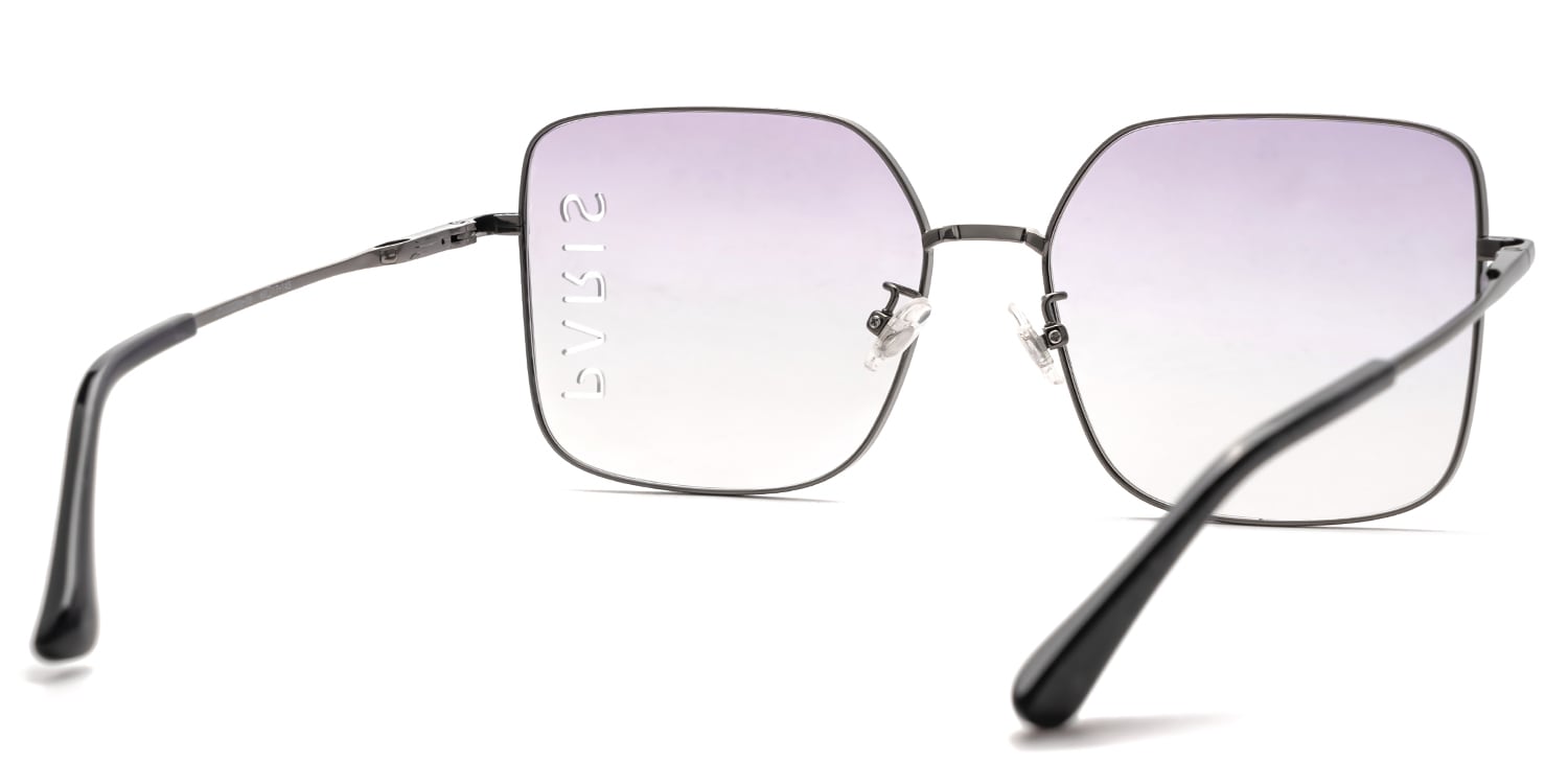 Millet Square Purple Sunglasses3