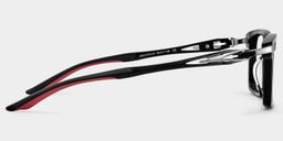 Orion Black Rectangle Glasses4