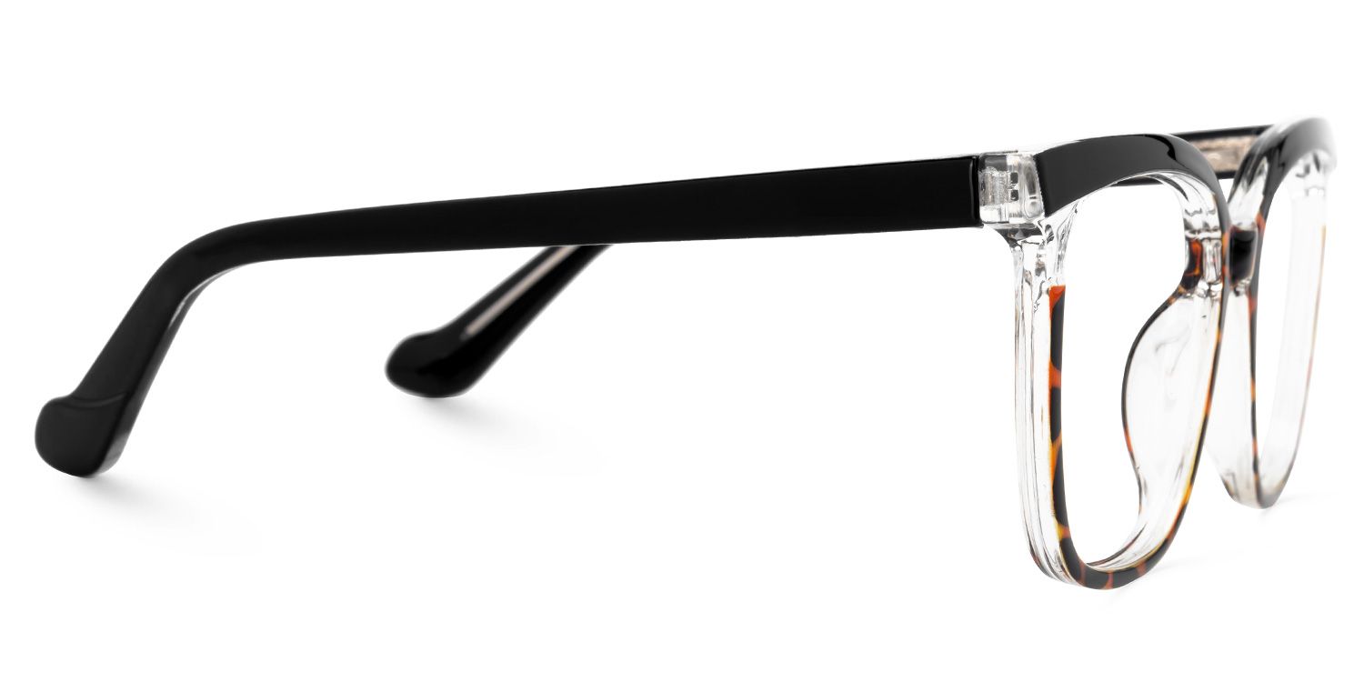 Square Tawana Black Glasses deals -Zeelool Glasses3