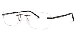 Amariliz Rectangle Black Glasses1