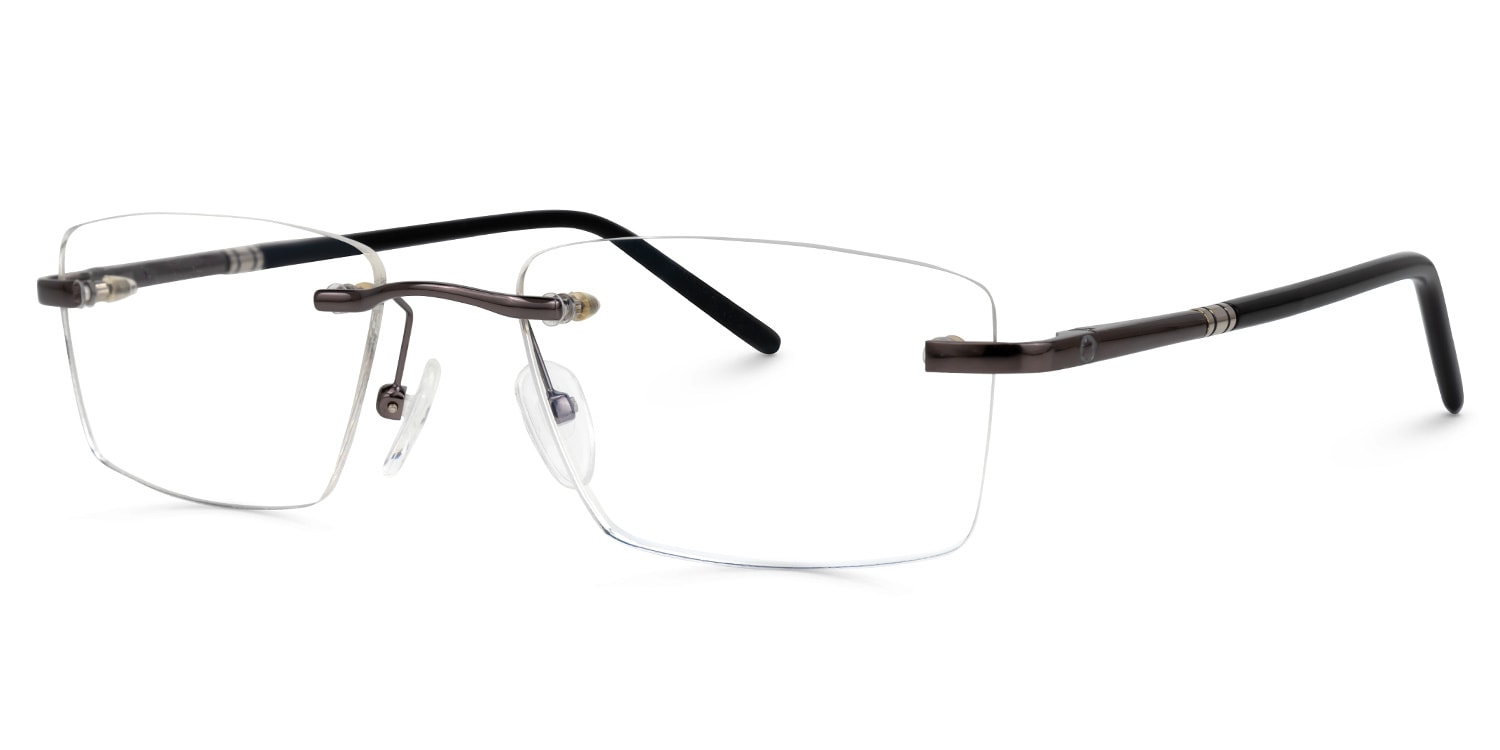 Rectangle Amariliz Black Glasses deals -Zeelool Glasses1