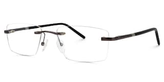 Amariliz Rectangle Black Glasses1