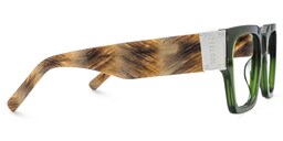 Dedee Square Green Glasses2