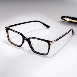 Goveo Rectangle Tortoise Glasses0