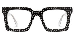 Kevin Square Two-Tone Glasses0