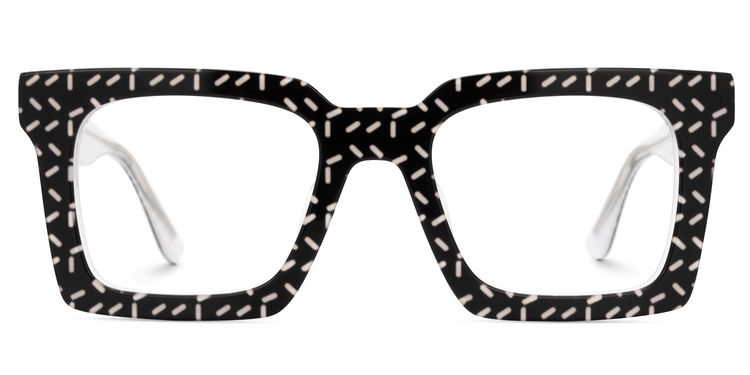 Kevin Square Two-Tone Glasses