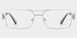 Eric Aviator Silver Glasses2