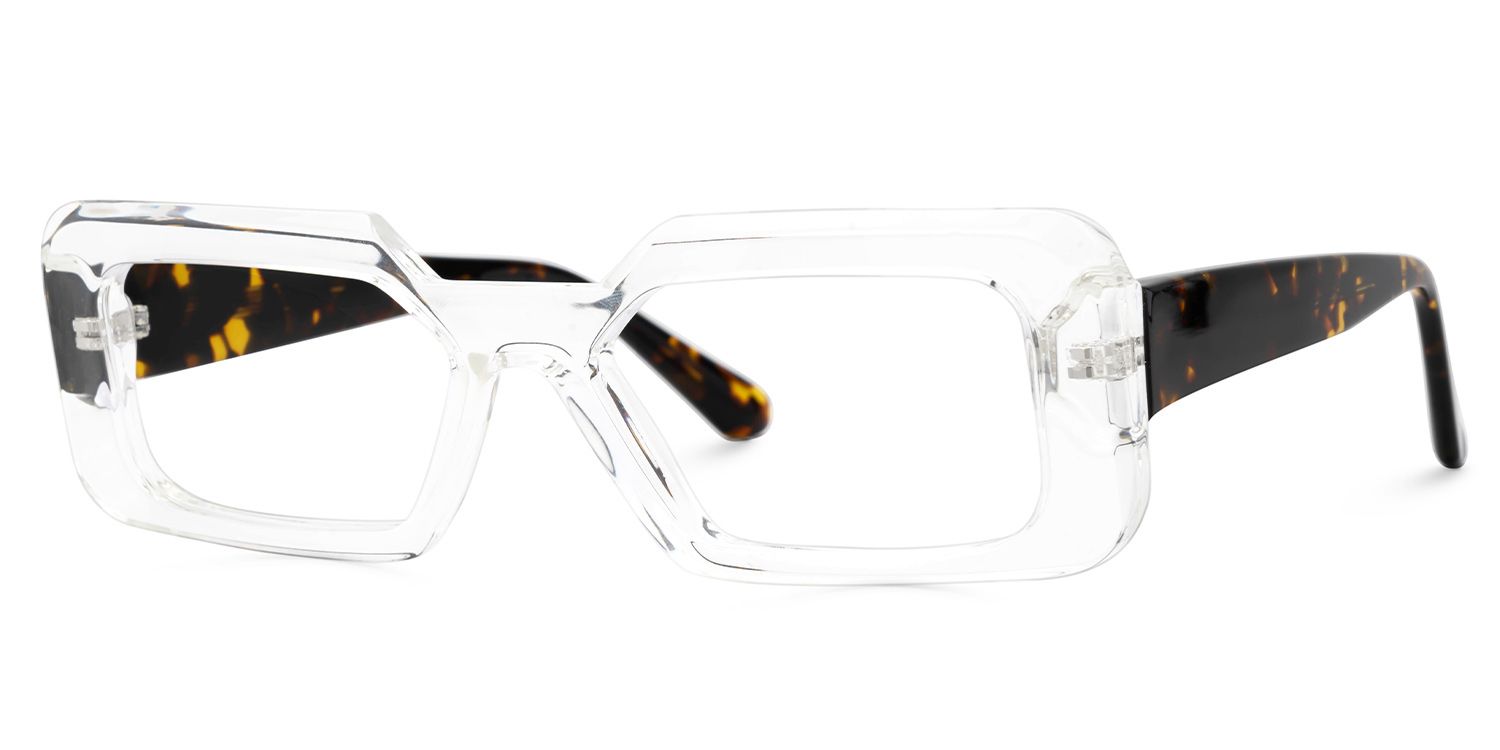 Tasew Clear Eyeglasses with Rectangle Design1