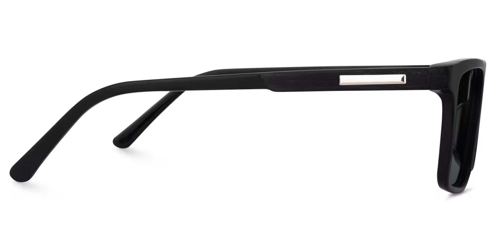 Daniel Rectangle Black Sunglasses | Zeelool Glasses2