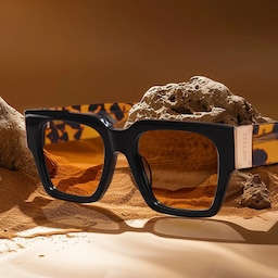 Dedee Square Black Glasses5