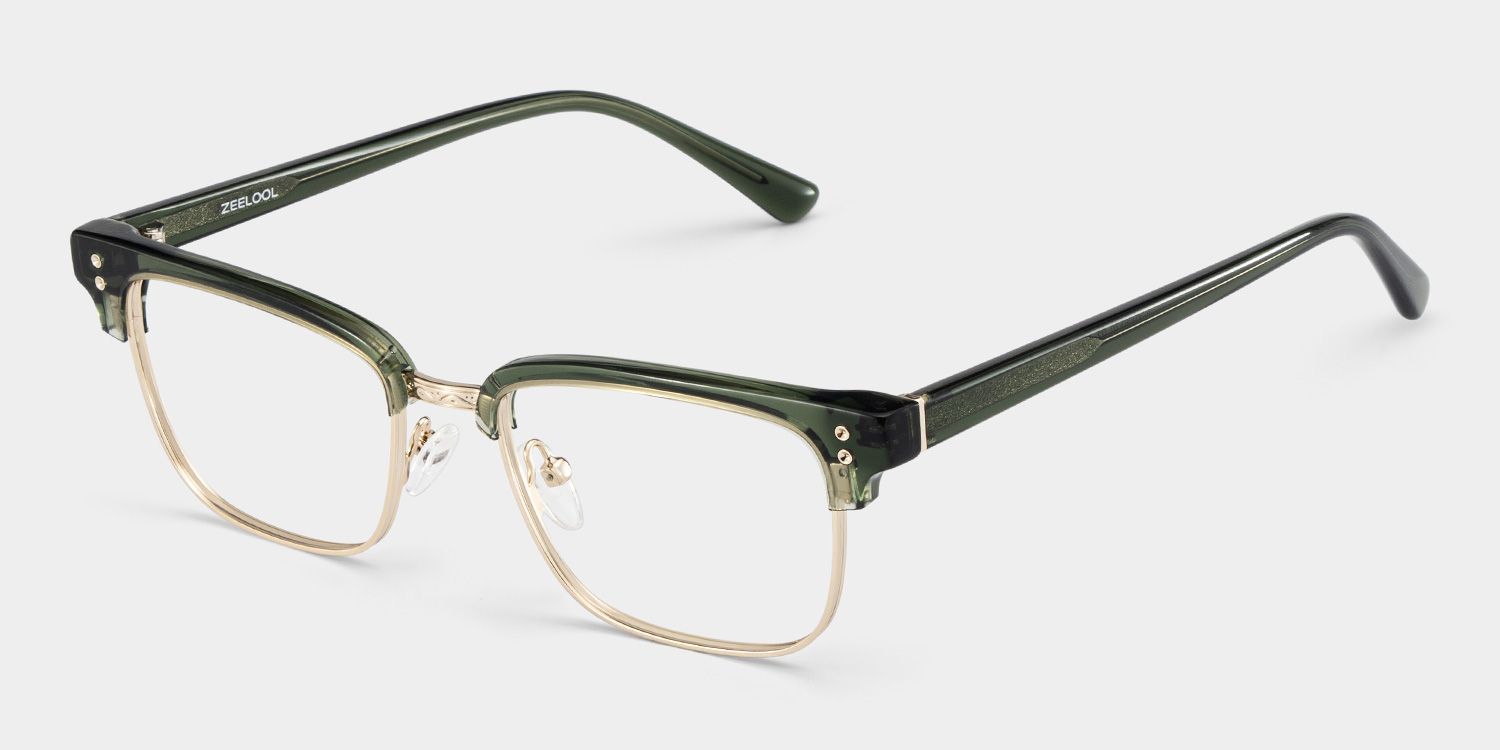 Ryan green browline Frame Glasses Online | ZEELOOL2
