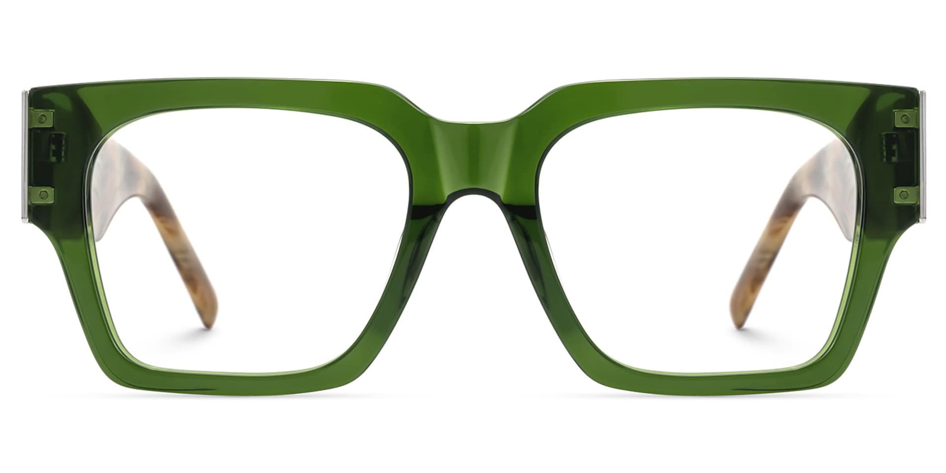 Square Dedee Green Frames Designer Glasses0