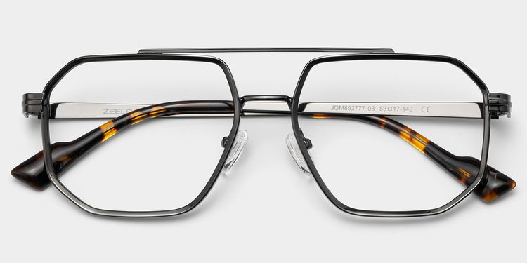 Autumn Aviator Gray Glasses