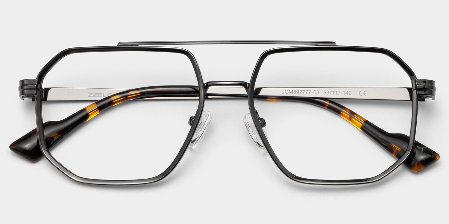 Autumn Aviator Gray Glasses2