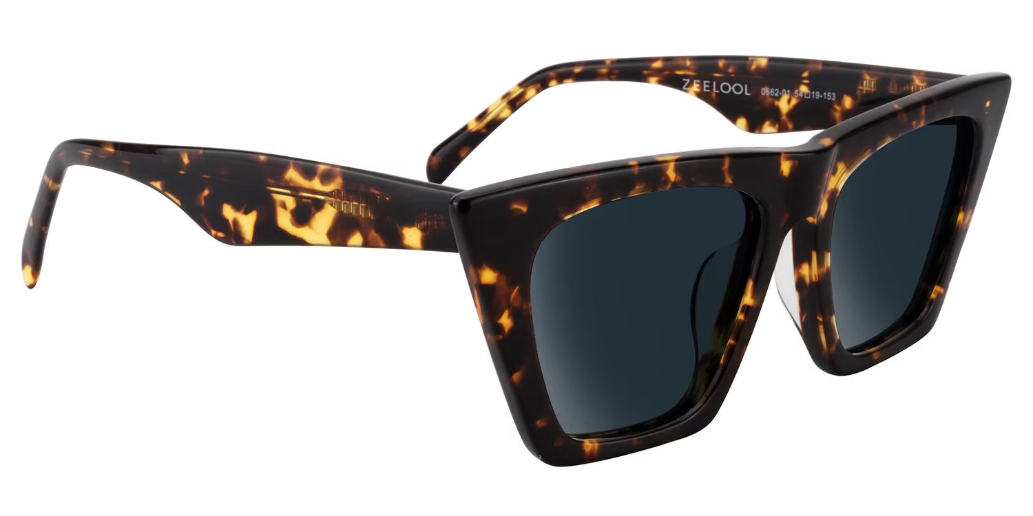 Cecile Cat Eye Tortoise Sunglasses | Zeelool Glasses3