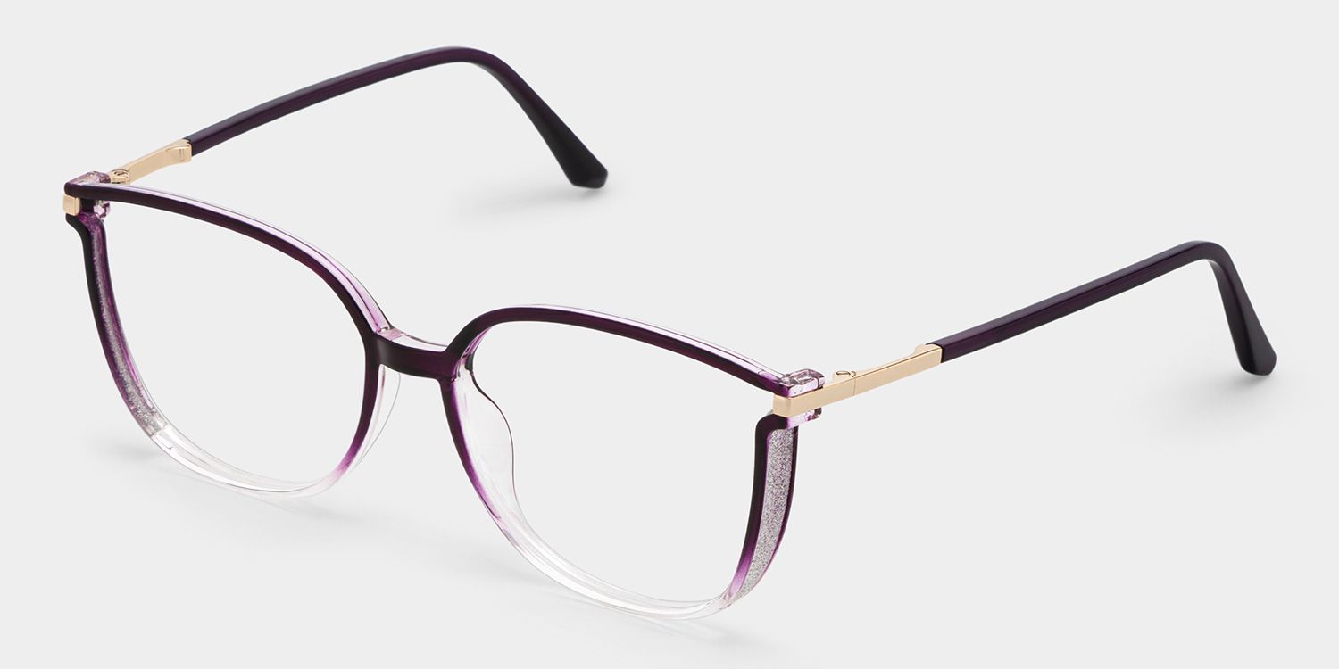 Rodz Purple Eyeglasses and Designer Glasses Frame2